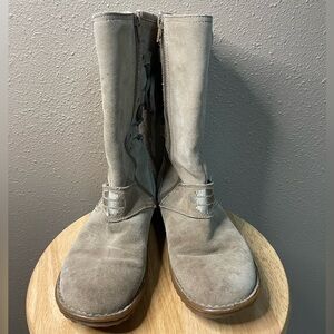 Vintage Harley Davidson Suede Tan Winter Lace Up Boots Women’s 7